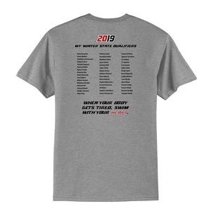 Gillette Swim Team – State Qualifier Youth Gray Tee