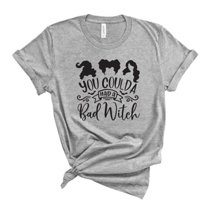 You Coulda Had a Bad Witch – Halloween Tee