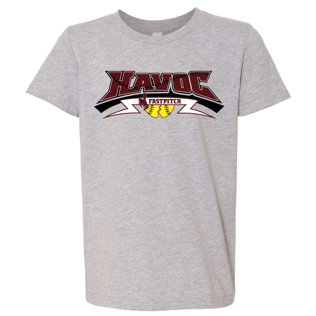 Havoc Fastpitch – BELLA + CANVAS - Youth Jersey Tee