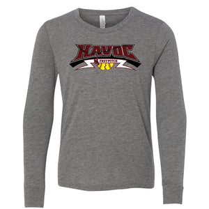 Havoc Fastpitch – BELLA + CANVAS - Youth Jersey Long Sleeve Tee