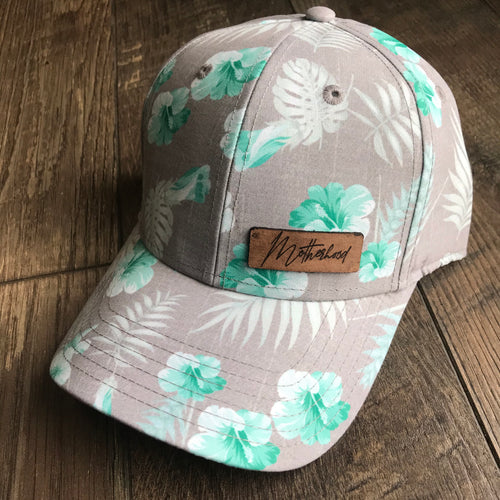 Motherhood Tropical Print Hat