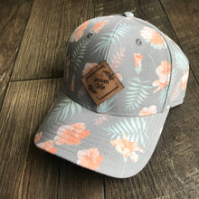 Mom Life Tropical Print Hat
