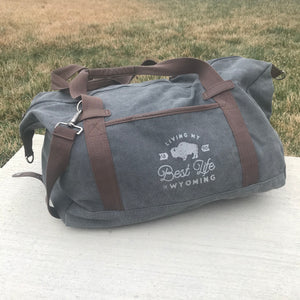 Living My Best Life in Wyoming Weekender Bag