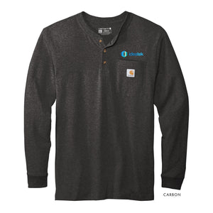 Ideatek - Carhartt® Long Sleeve Henley T-Shirt
