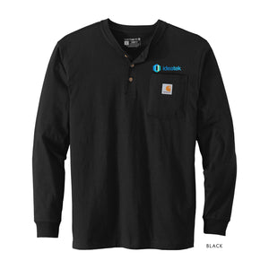 Ideatek - Carhartt® Long Sleeve Henley T-Shirt