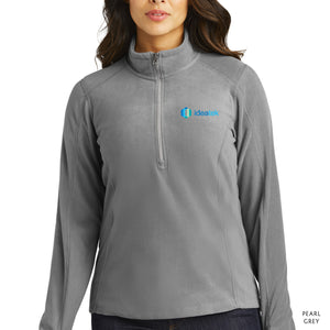 Ideatek - Port Authority® Ladies Microfleece 1/2-Zip Pullover