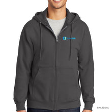 Ideatek - Port & Company® Essential Fleece Full-Zip Hooded Sweatshirt