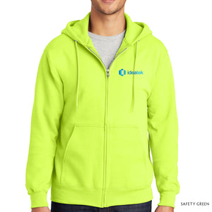 Ideatek - Port & Company® Essential Fleece Full-Zip Hooded Sweatshirt