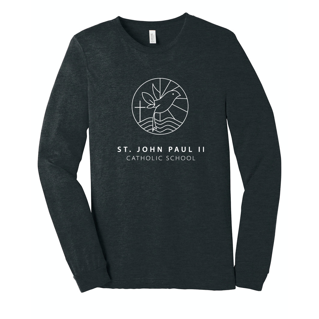 St. John Paul II Catholic School BELLA + CANVAS Adult Unisex Jersey Long Sleeve Tee