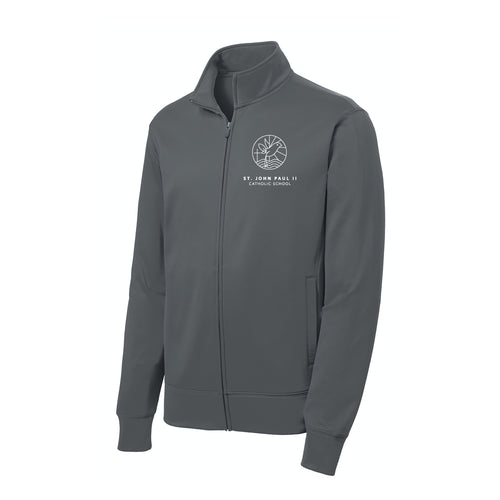 St. John Paul II Catholic School Youth Sport-Wick® Fleece Full-Zip Jacket