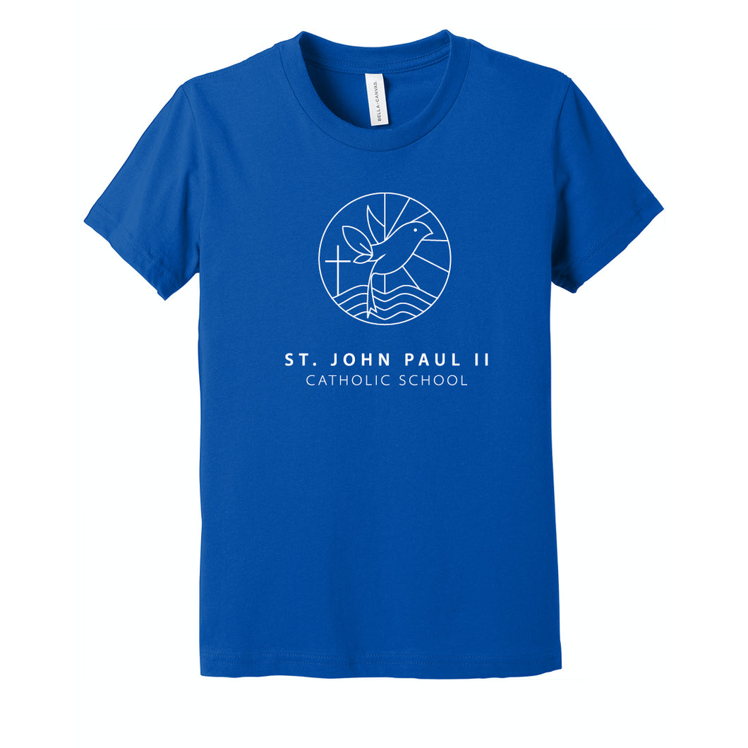 St. John Paul II Catholic School BELLA+CANVAS ® Youth Jersey Short Sleeve Tee