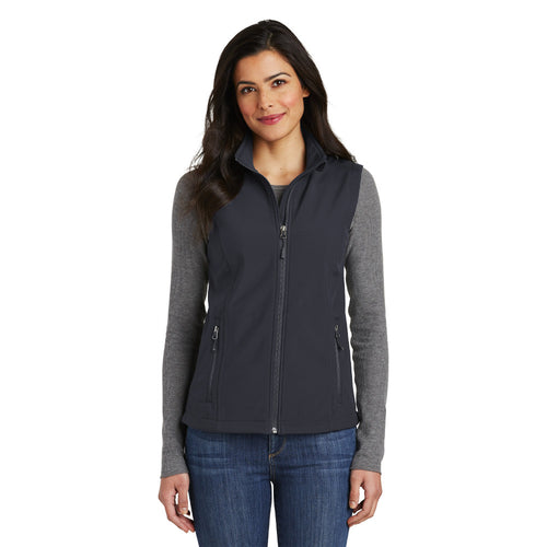Ladies Core Soft Shell Vest – First National Bank