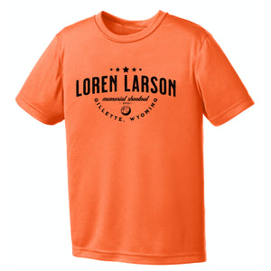 Loren Larson Memorial Shootout Orange Performance Tee