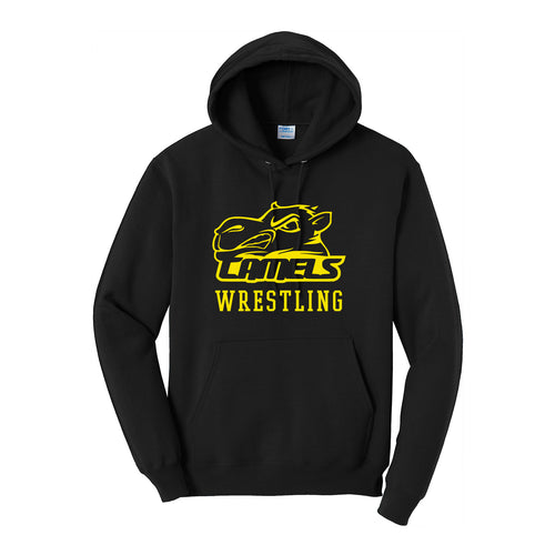 Campbell County High School Camels Black Wrestling Hoodie