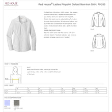 Red House® Ladies Pinpoint Oxford Non-Iron Shirt - First National Bank