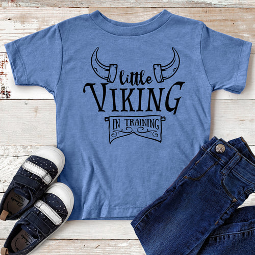 Little Viking in Training – Daddy & Me T-shirt