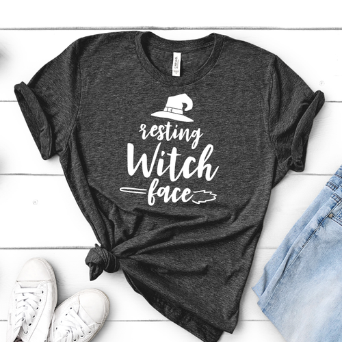 Resting Witch Face – Halloween Tee