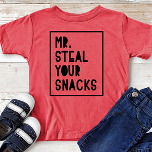 Mr Steal Your Snacks - Toddler T-shirt