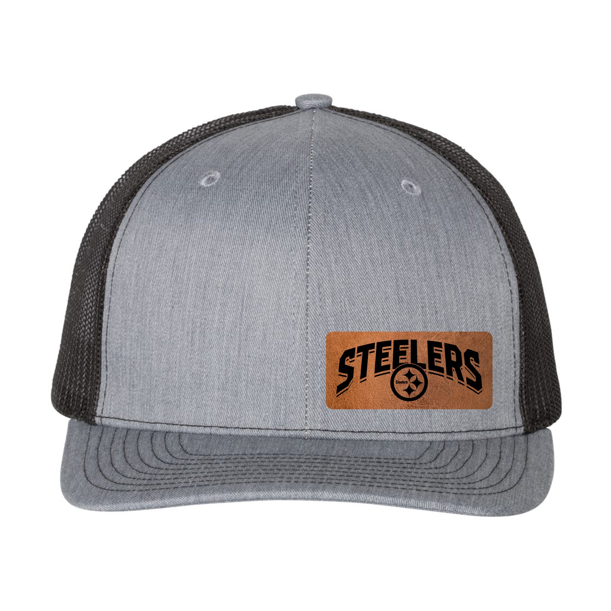steelers leather hats