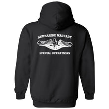 Submarine Warfare Special Operations Black Heavy Blend Hooded Sweatshirt