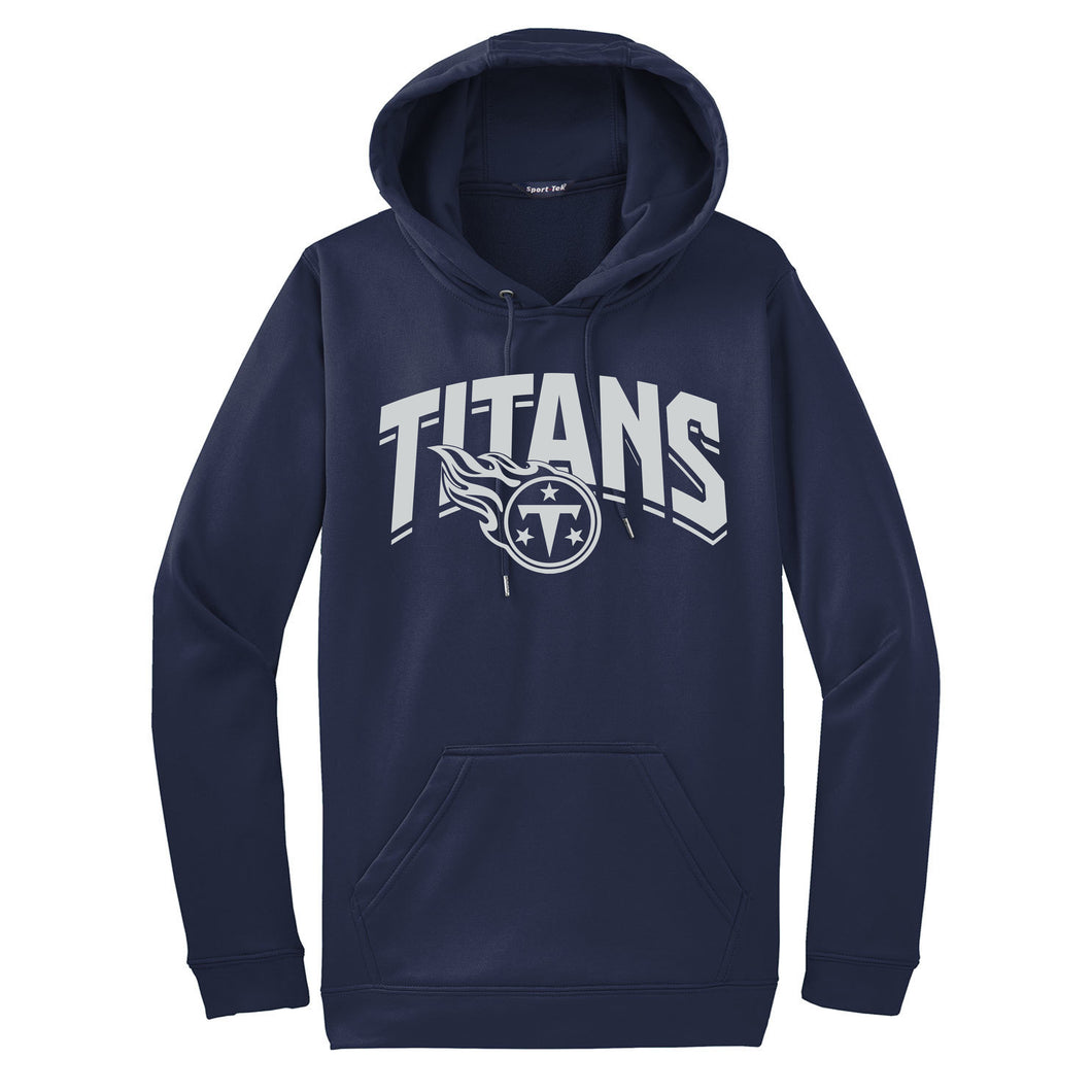 Titans – Sport-Tek® Adult Sport-Wick® Fleece Hooded Pullover