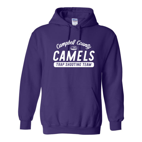 Campbell County High School Trap Shooting Team Royal Adult Hooded Sweatshirt
