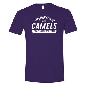 Campbell County High School Trap Shooting Team Purple Softstyle T-Shirt