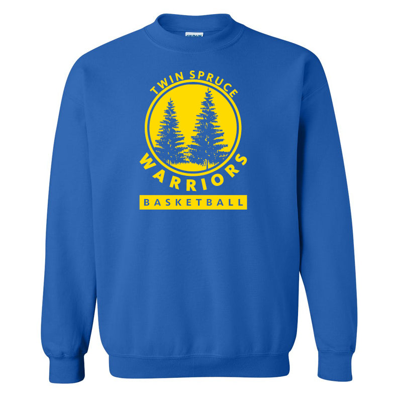 Twin Spruce Warriors Boys Basketball - Gildan - Heavy Blend™ Sweatshirt