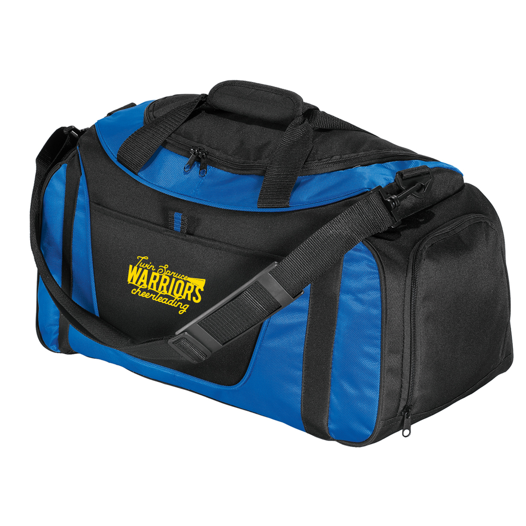 Twin Spruce Warriors Cheerleading - Port Authority® - Small Two-Tone Duffel