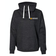 Visionary Broadband - Women’s Mélange Fleece Cowl Neck Sweatshirt