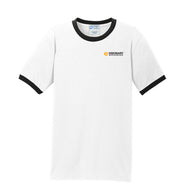 Visionary Broadband - White Ringer Tee