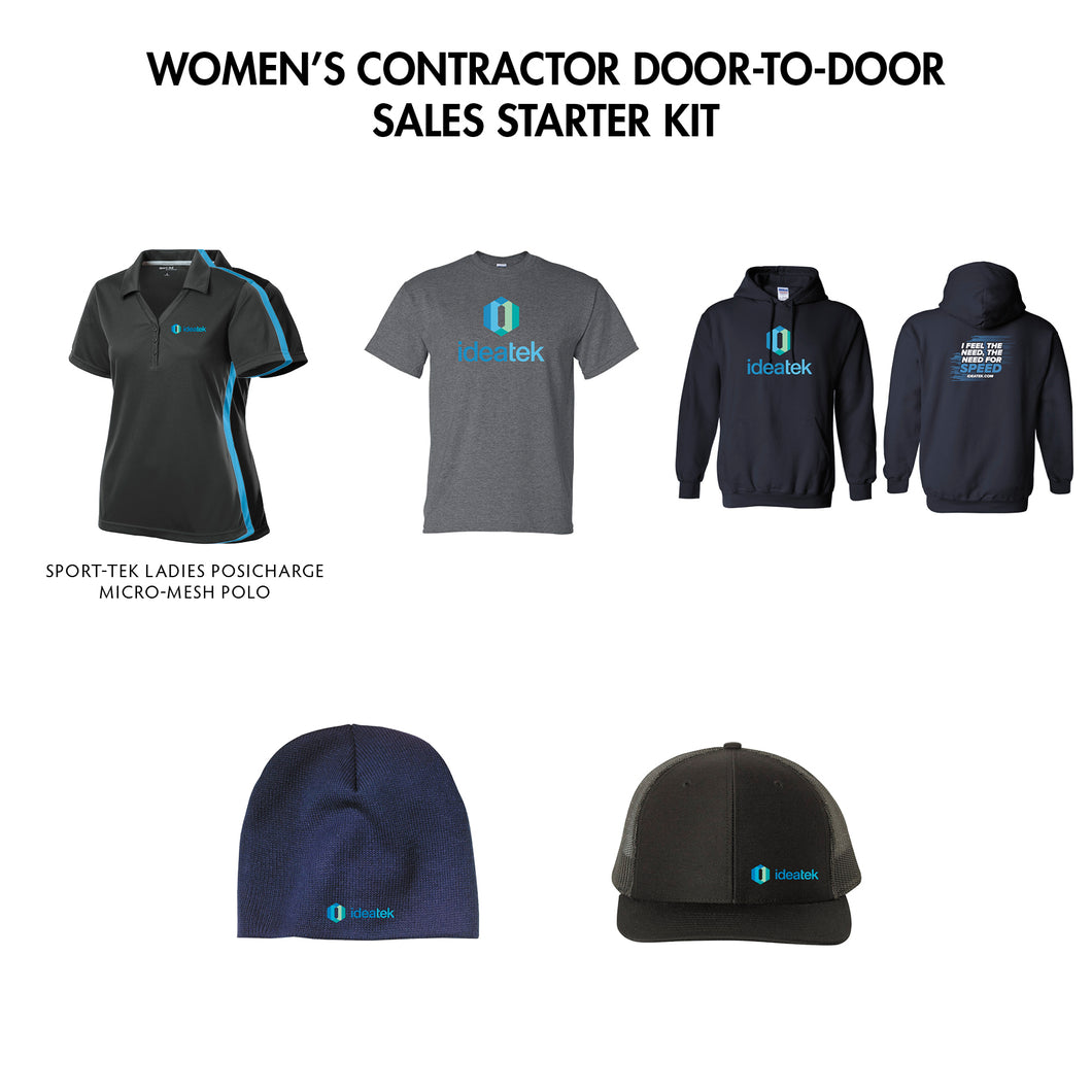Ideatek Women’s Contractor Door-to-Door  sales starter kit