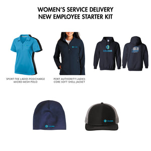 Ideatek Women's Service Delivery new employee starter kit