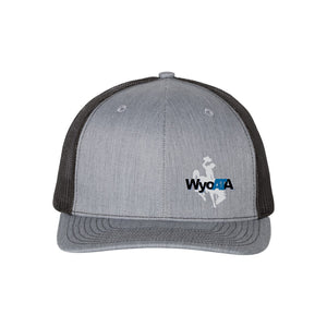 WYOATA – Richardson 112 Heather Grey Snapback Hat