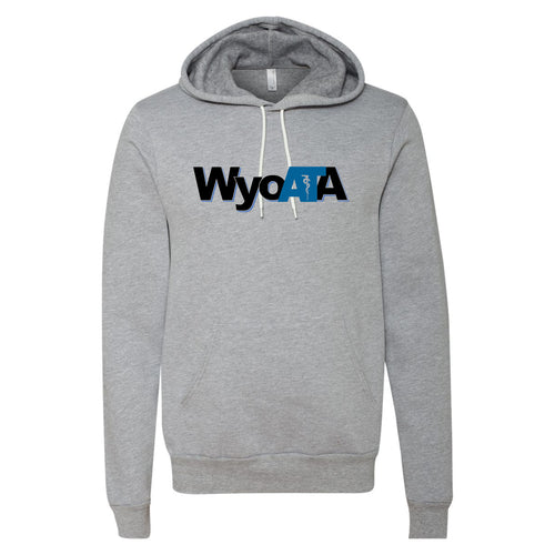 WYOATA – Athletic Heather Hooded Sweatshirt