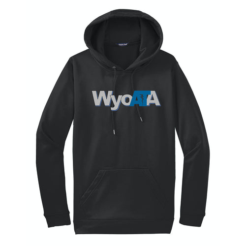 WYOATA – Black Sport-Tek® Sport-Wick® Fleece Hooded Pullover
