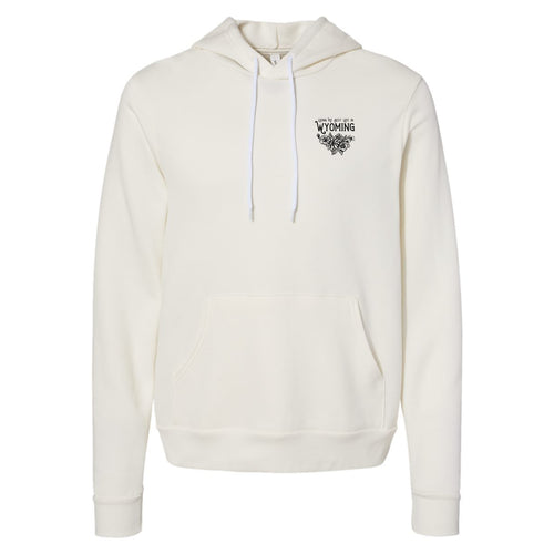 Moose Living My Best Life in Wyoming Hooded Sweatshirt