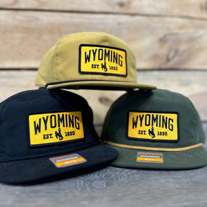 Wyoming Cowboys Patch Hat